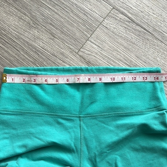 Lululemon Wide Leg Crop Turquoise Size 4 - Picture 7 of 13